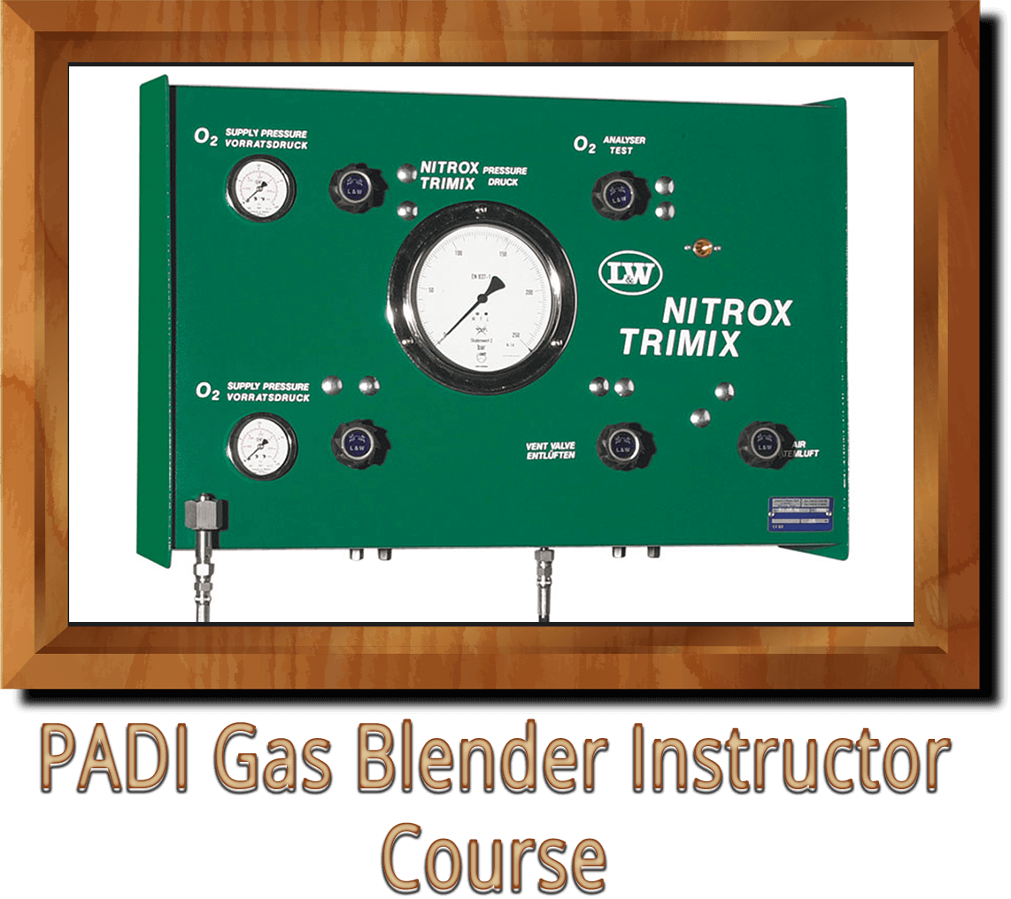 PADI Gas Blender Instructor Course